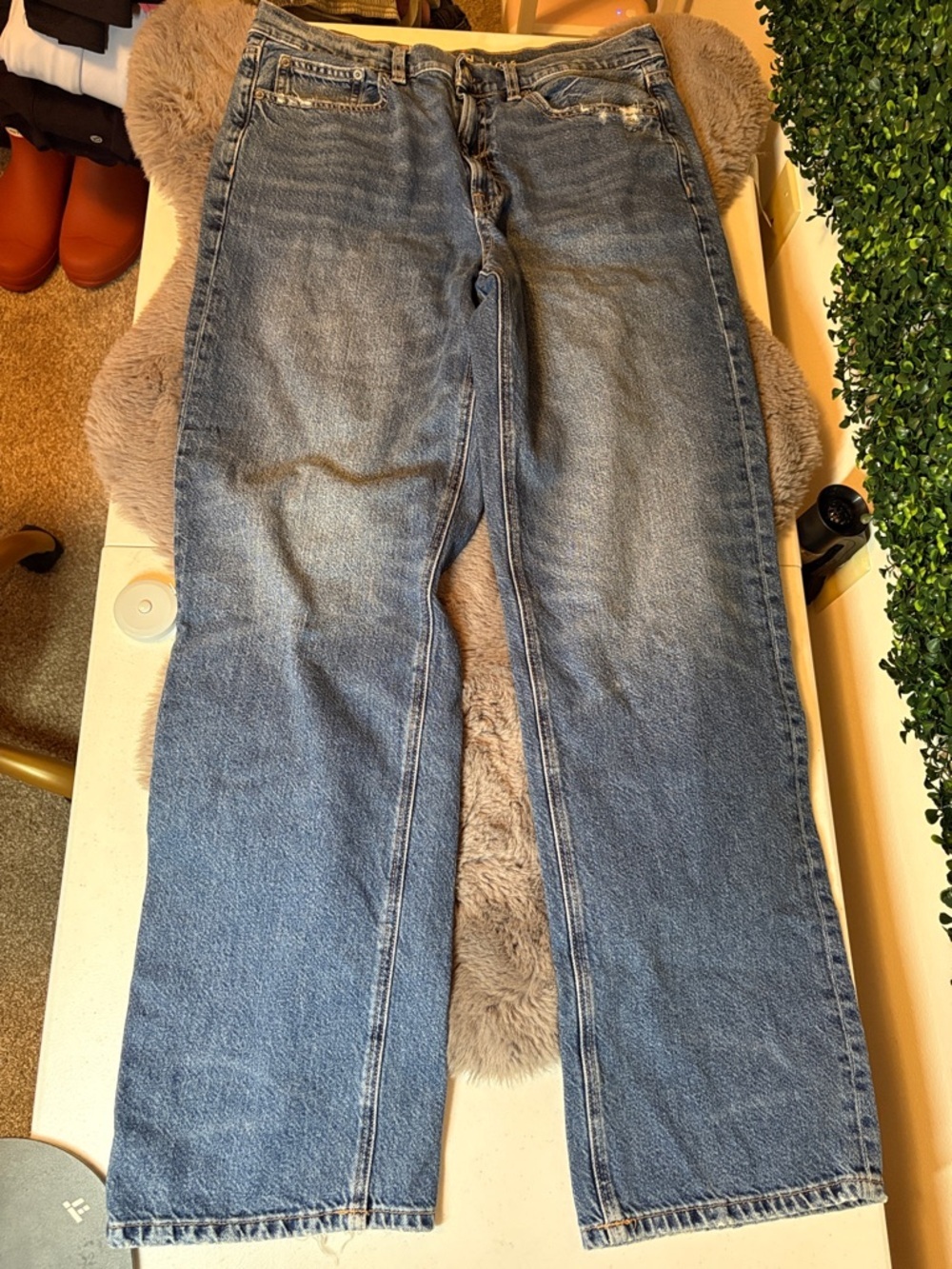 American Eagle Women’s Baggy Jeans Size 10 - Picture 6 of 6